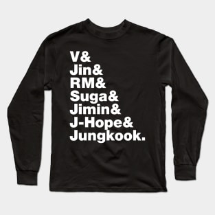 BTS Long Sleeve T-Shirt